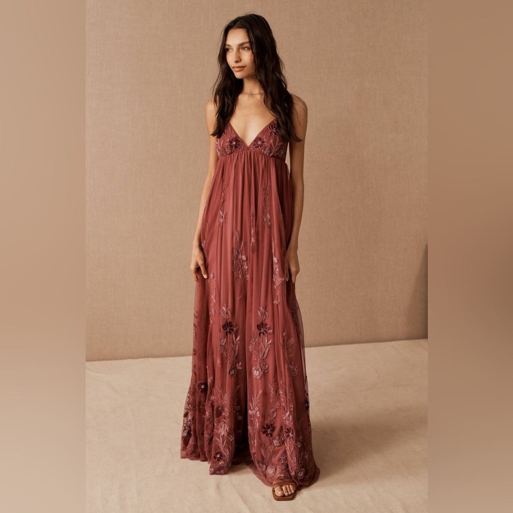 Jules Beaded Maxi Dress.